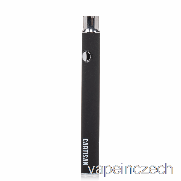 Cartisan Button Vv 400 510 Battery Black Vape Bez Nikotinu
